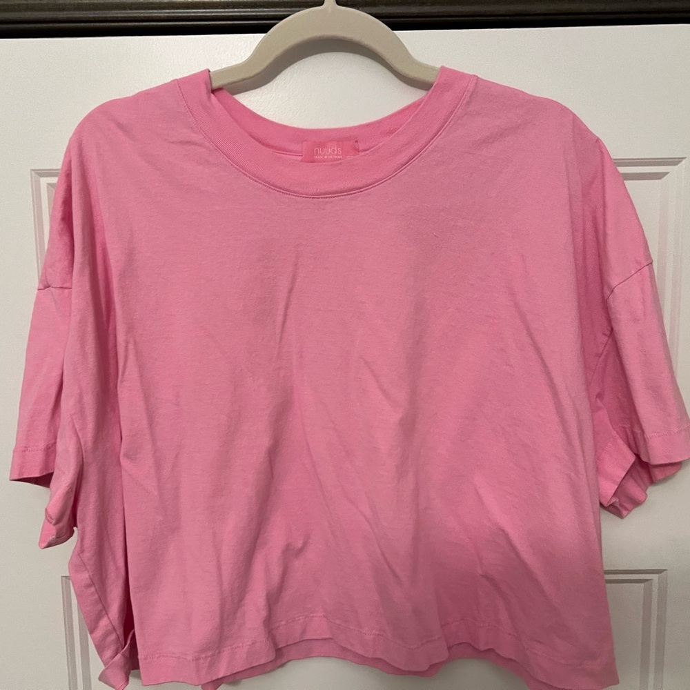 NUUDS cropped tee